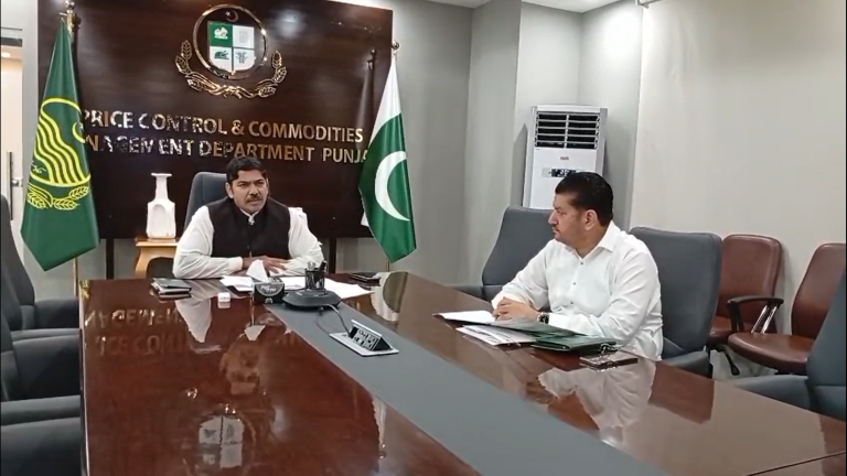 Read more about the article *سیکرٹری پرائس کنٹرول ڈاکٹر احسان بھٹہ کی زیر صدارت تمام اضلاع کے ڈپٹی کمشنرز سے بذریعہ ویڈیو لنک اجلاس