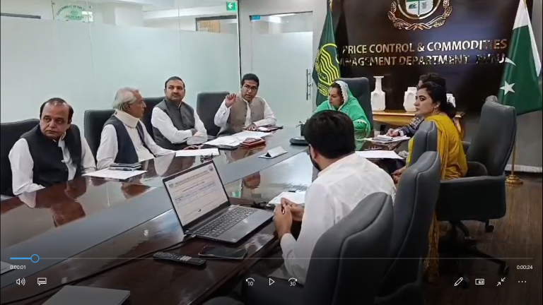 Read more about the article سیکرٹری پرائس کنٹرول ڈاکٹر کرن خورشید کی زیر صدارت غیر معیاری دودھ اور گوشت کیخلاف مہم بارے اہم اجلاس